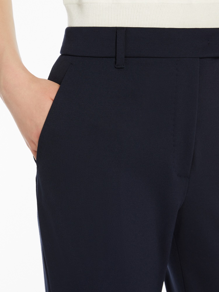 エルメス] ミラノ ジャージー スリム パンツ, navy | 