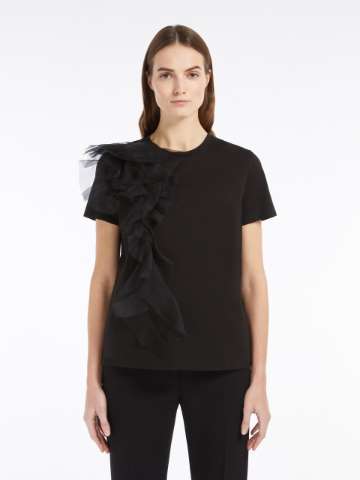 VIP【送料関税込】MAX MARA EMBROIDERED COTTON TOP Embroidered tops | Max Mara
