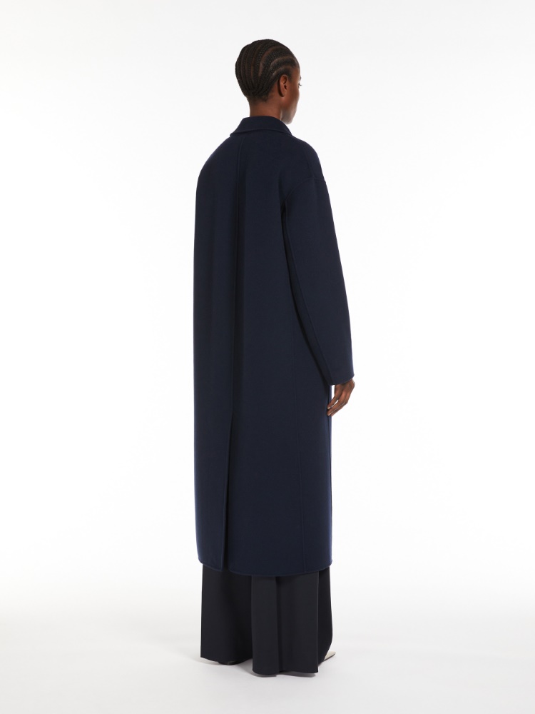 Long wool coat, midnightblue | 