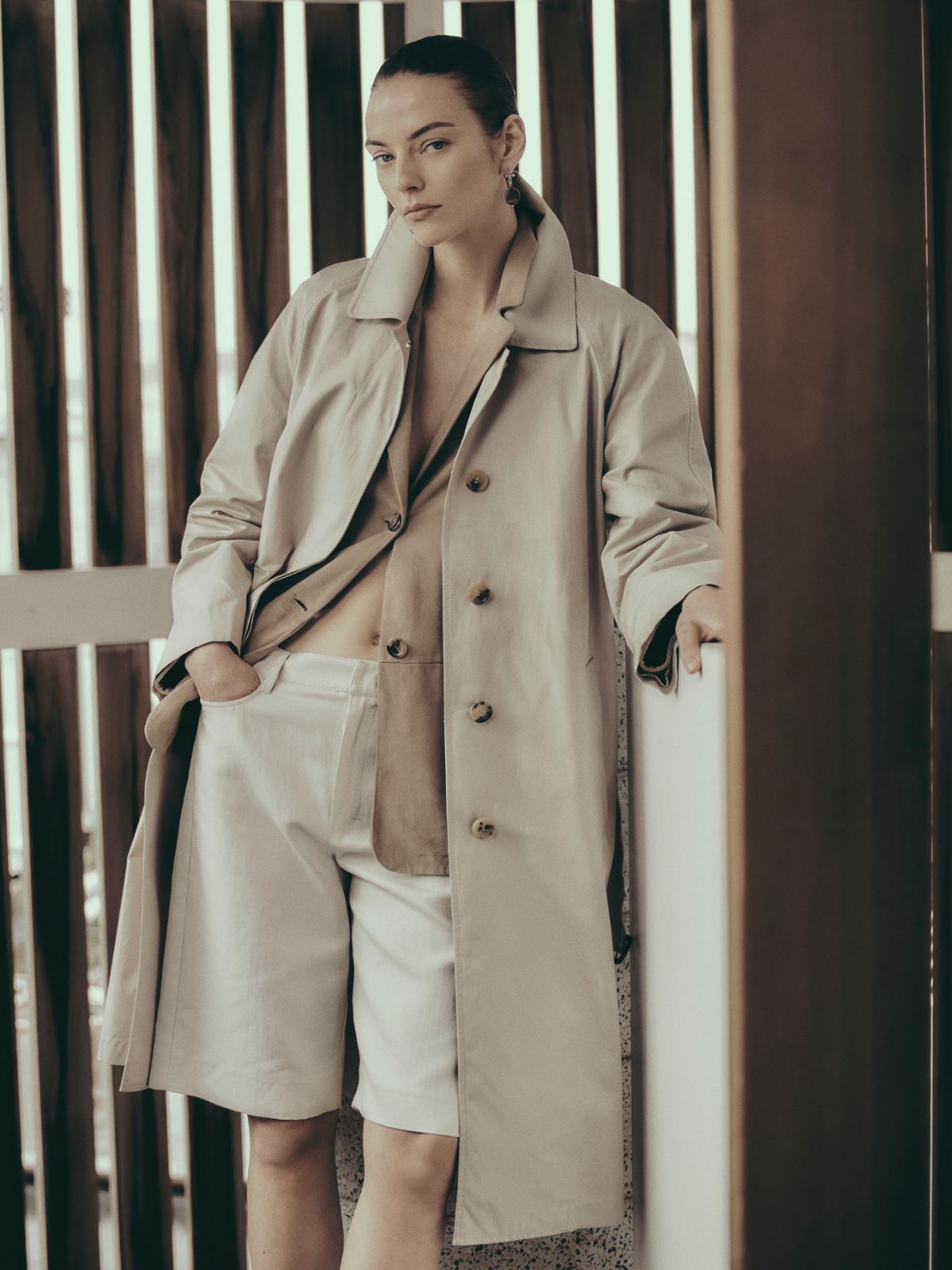 Trench Coat Cotton Woman | Max Mara
