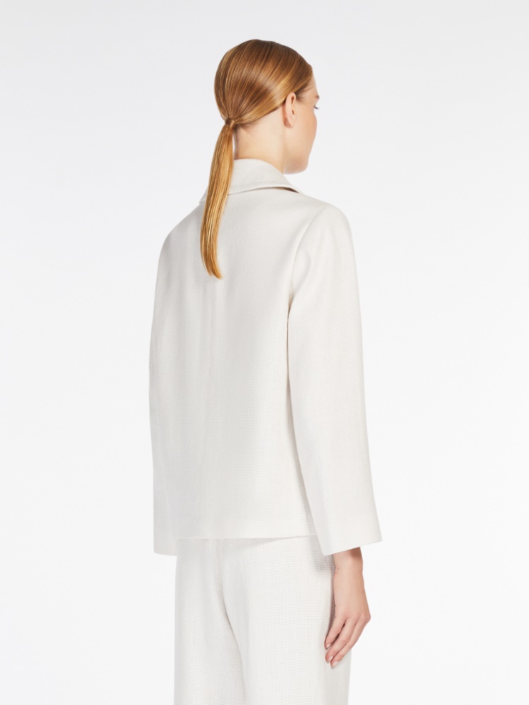 ＜KASIA＞'S Max Mara コットンリネンダブルブレストジャケット 9041055306025-d-