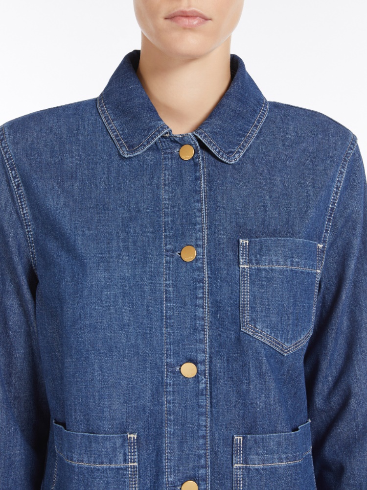 ☆’S Max Mara☆直営店買付☆お洒落Denim Jacket/GIULIETTA Cotton denim jacket, cornflower blue |