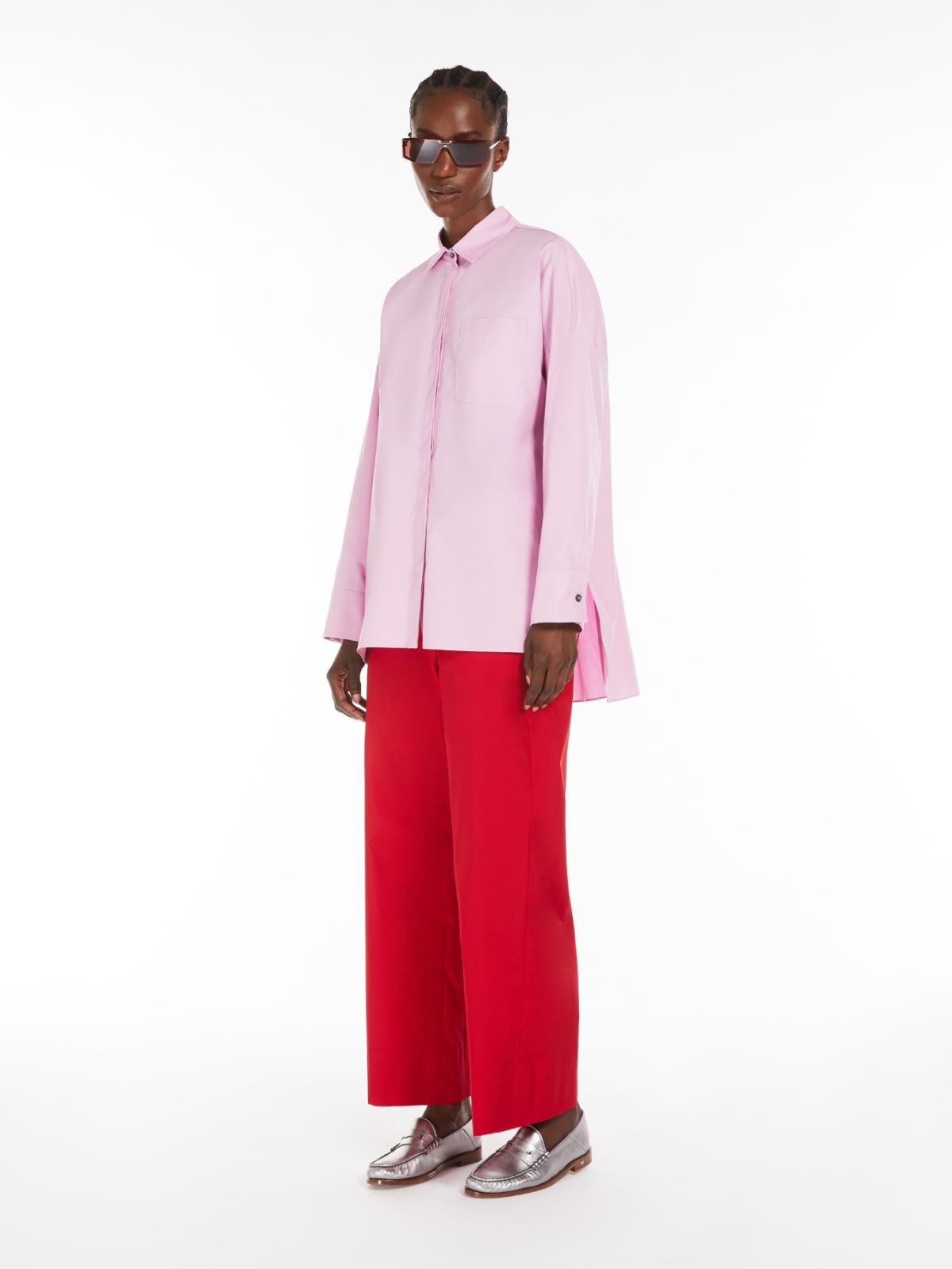 パンツ 'S Max Mara Woman Pants Red 2519131183600 003 Trousers Red and burgundy Woman | Max Mara