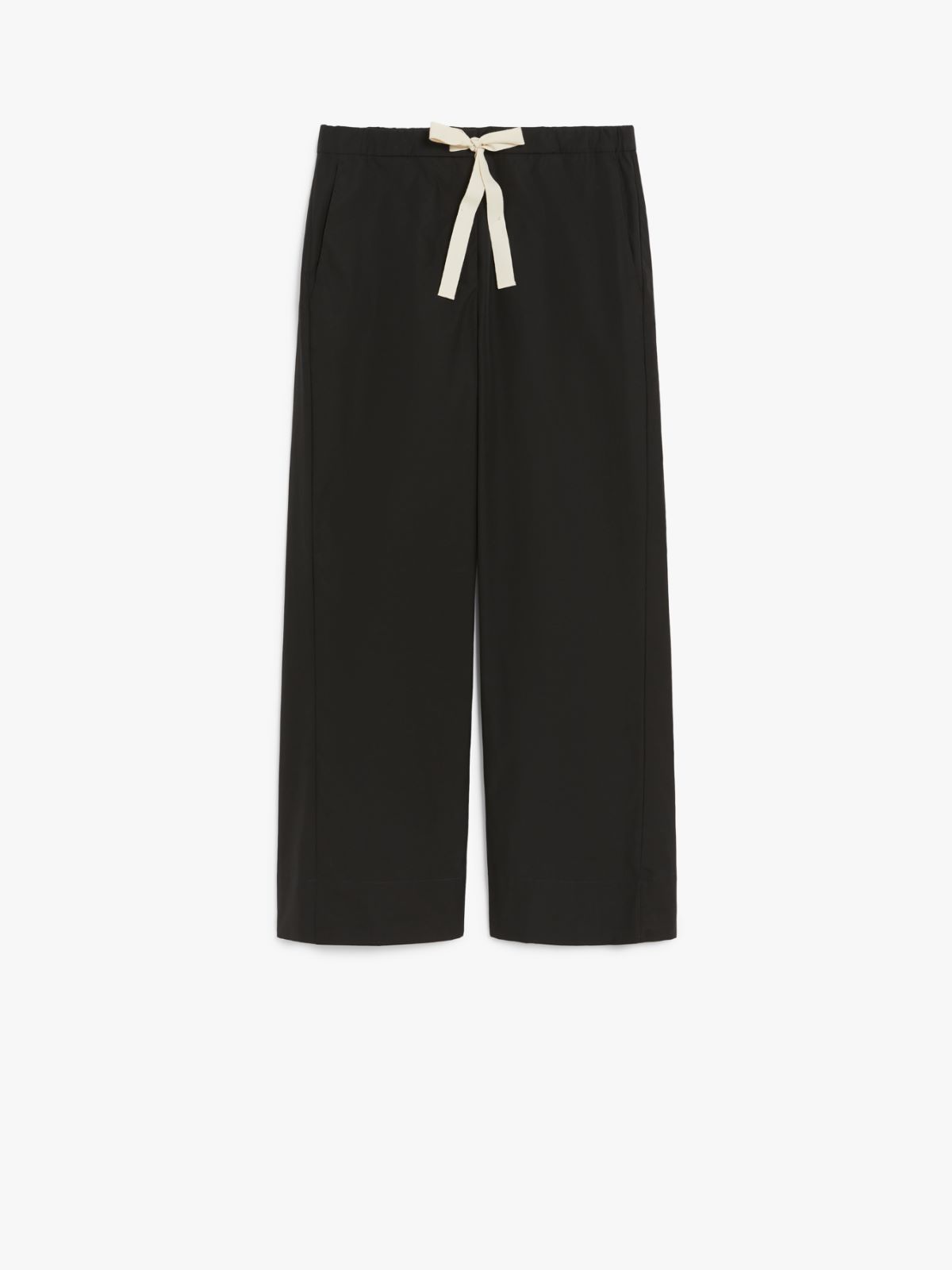 아르젠토 코튼 팬츠 - BLACK - Max Mara - 8