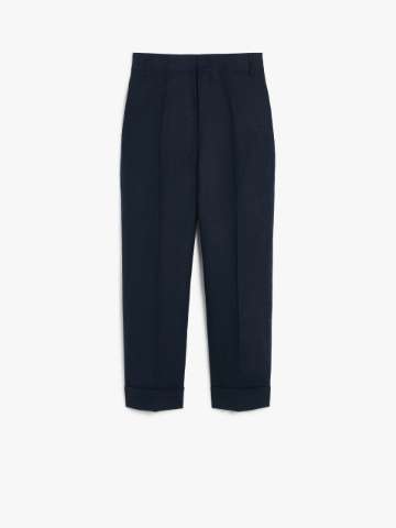 【送料&関税込】'S Max Mara High Waist Straight Leg Pants Straight fit pants | Max Mara