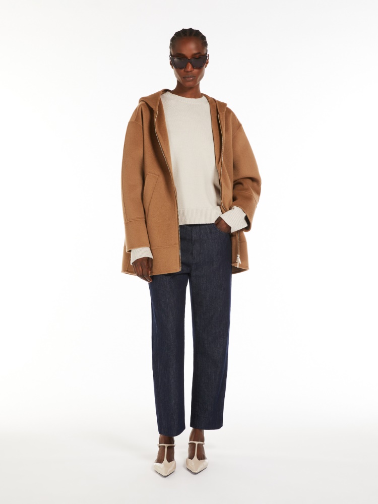 Indigo denim trousers - MIDNIGHTBLUE - Max Mara