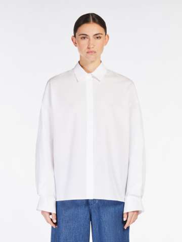 White poplin shirt | Max Mara