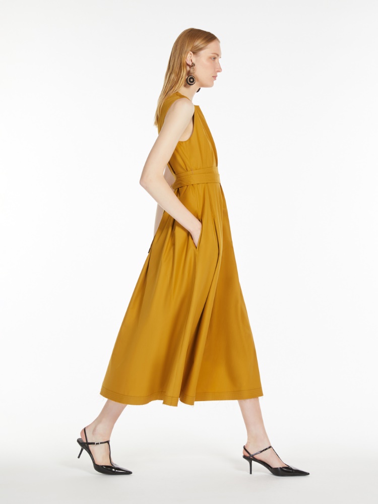 ワンピース MAX MARA Woman Dress Yellow 2511221114600 002 MAX MARA: Dress woman - Yellow | Max Mara dress