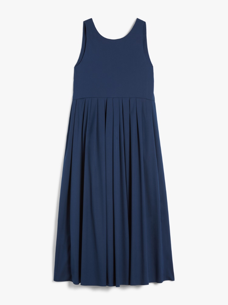 【関税&送料込】S Max Mara Moira Sleeveless Dress Sleeveless poplin dress, cornflower blue | 
