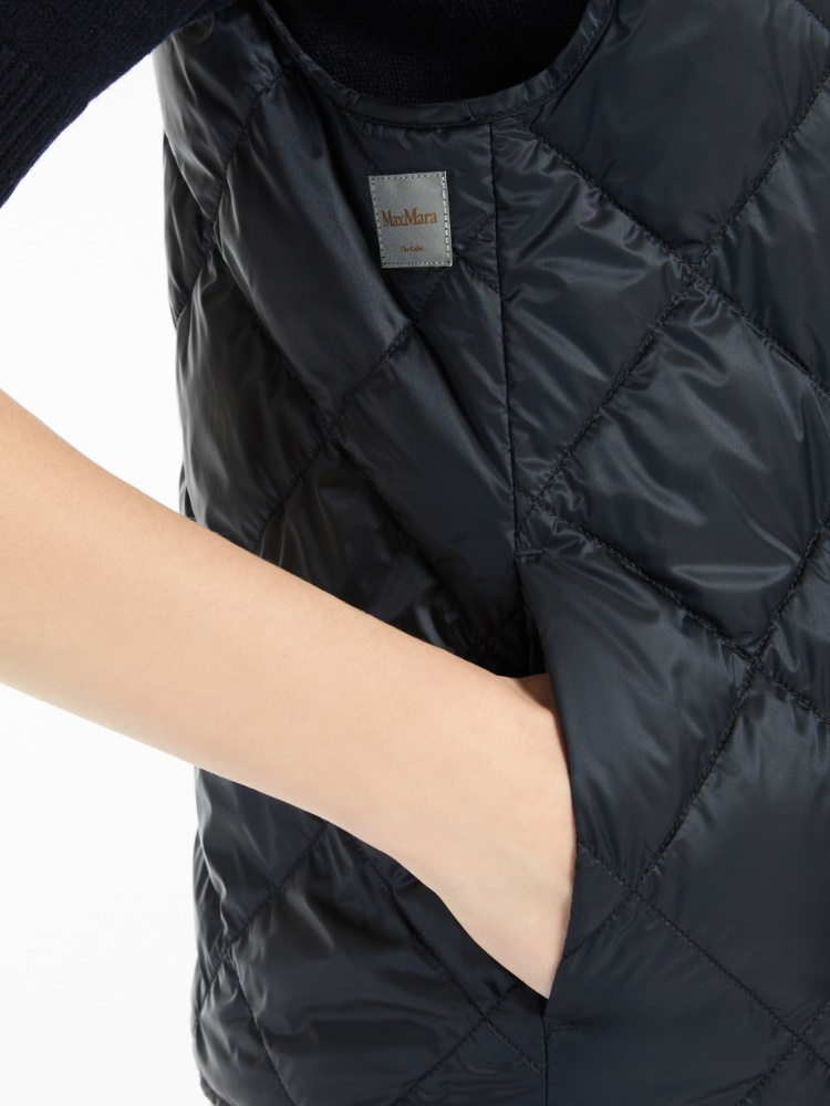 MaxMara トレジック キルティングキャンバスショートジレ♪ 9291045406095-b-