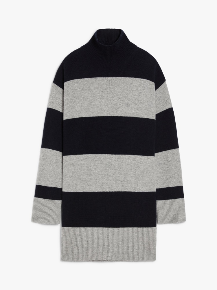 【Max Mara】[マラカス] ウール カシミヤ ニット ドレス S MAXMARA MAX MARA エス マックスマーラ ニット ワンピース