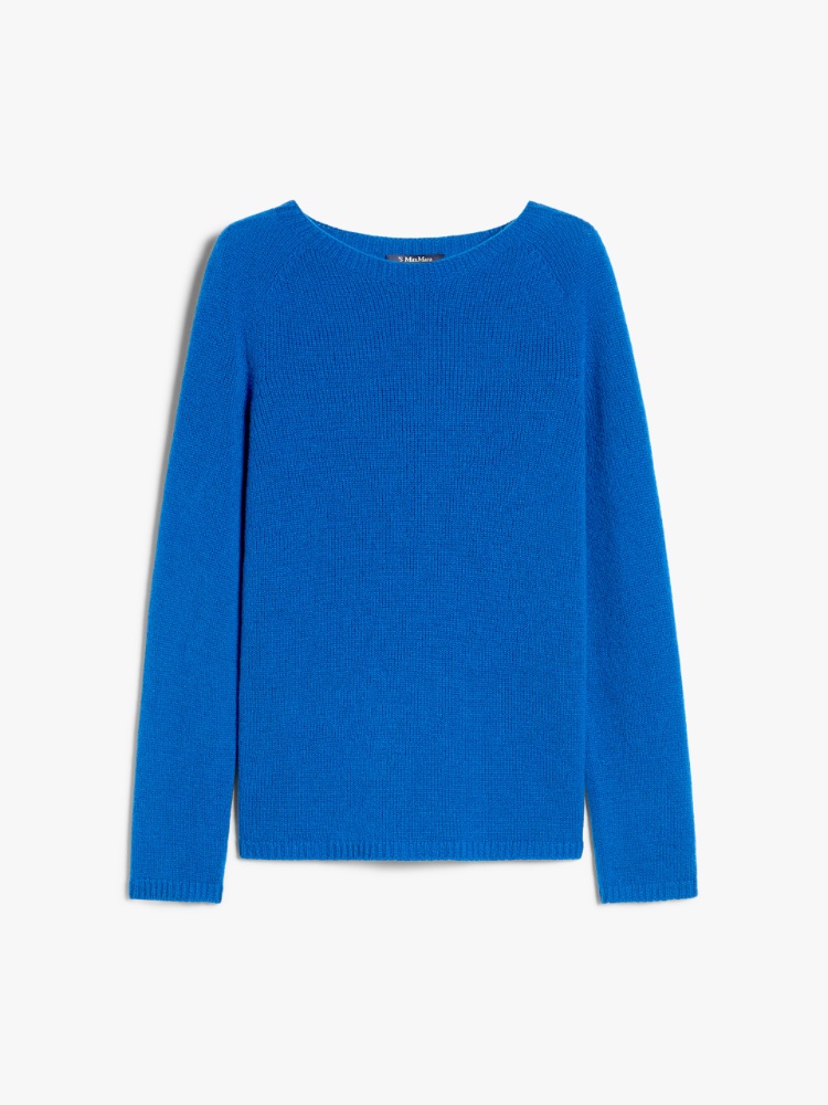 Wool and cashmere jumper - CORNFLOWER BLUE - Max Mara