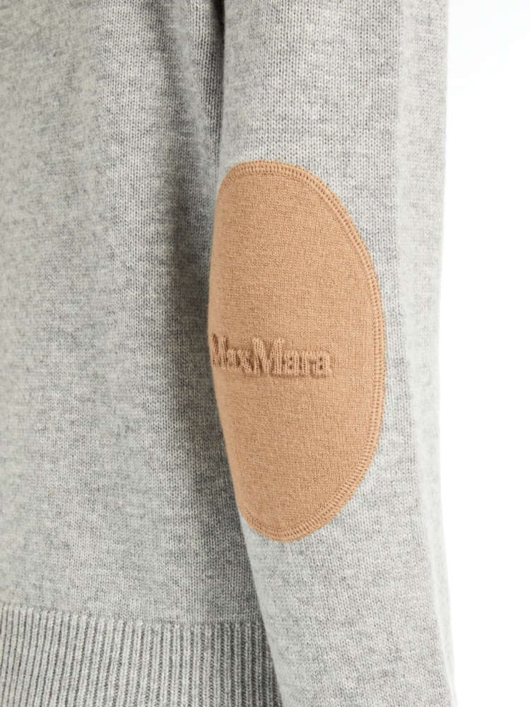MAXMARA 水色・グレー リバーシブル　ボタン付きジャケットバージンウール MAXMARA 水色・グレー リバーシブル ボタン付きジャケット