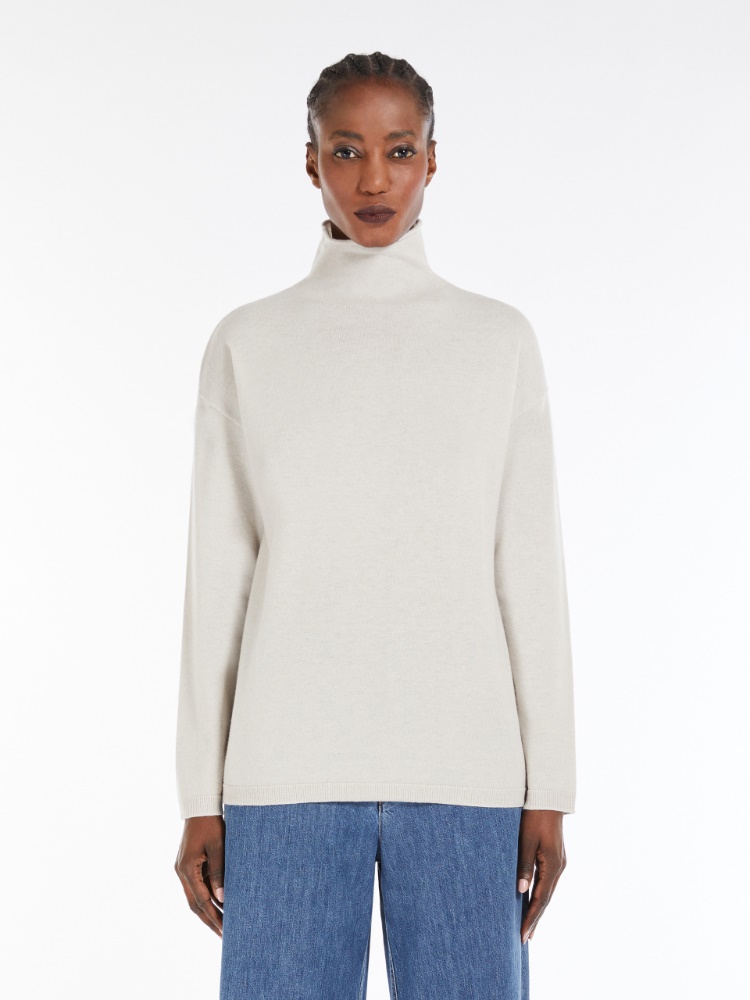 Tシャツ・カットソー S Max Mara La Polle High Neck Wool Cable Knit Charcoal 93660 MUSINSA | S MAX MARA La Polle High Neck Wool Cable Knit