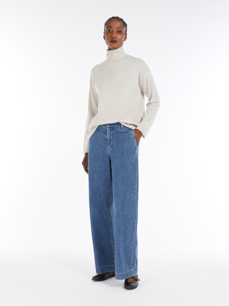 Wool turtleneck - PEARL GREY - Max Mara