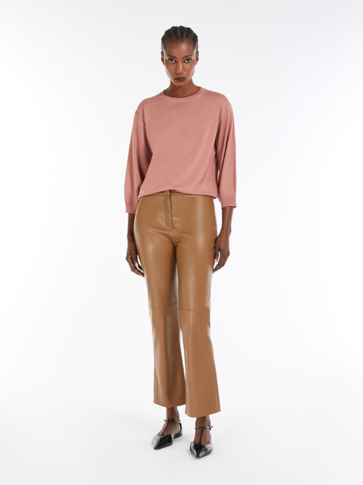 MaxMara エコファー　ウール　ミトン　M/L Max Mara マックスマーラ S MAX MARA レディース コート MESSI