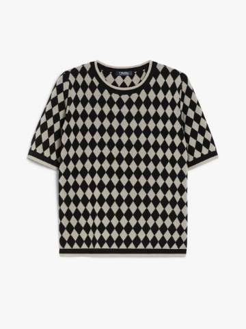 Wool sweater black virgin wool | Max Mara