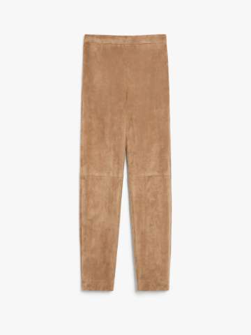 パンツ MAX MARA Woman Pants Brown 2511131201600 014 Women's S Max Mara Umanita stretch cotton blend pants
