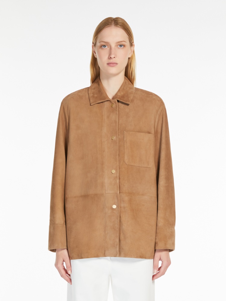 ☆’S Max Mara☆直営店買付☆エレガントSuede Jacket/FRESIA 9441025106001-b-