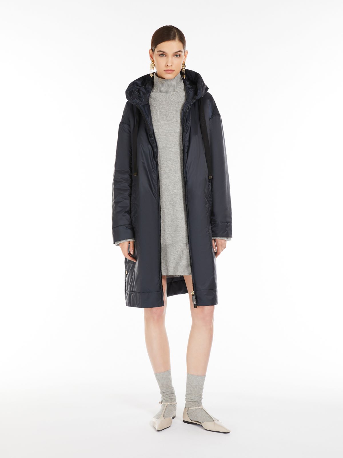 Padded coats Blue and light blue Woman | Max Mara