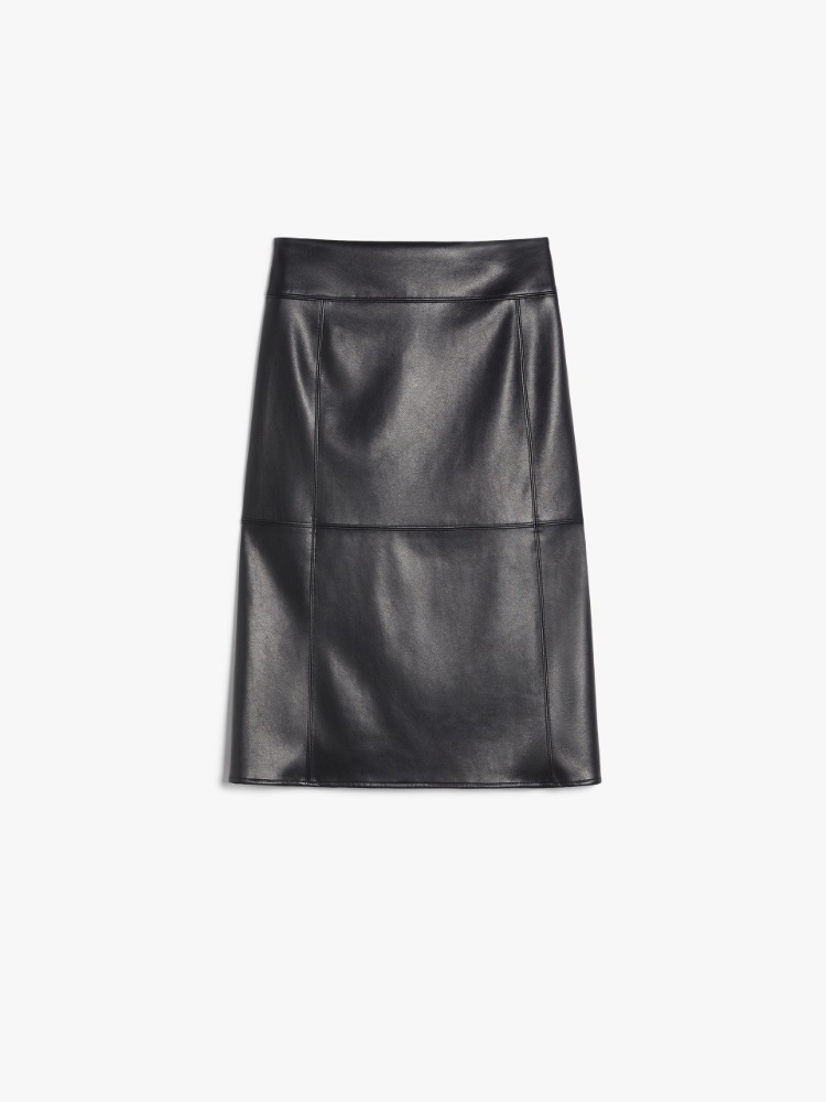 Coated fabric skirt - ULTRAMARINE - Max Mara