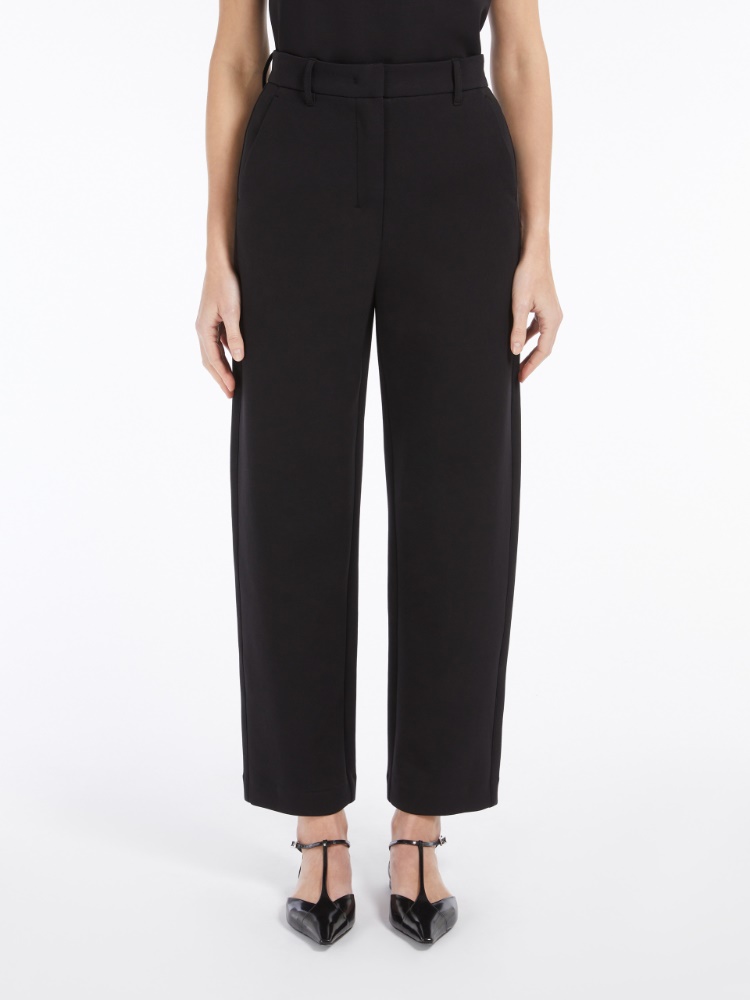 【'S MAX MARA GRANA】グラナ スキューバ ジャージー パンツ グラナ] スキューバ ジャージー パンツ, black | 