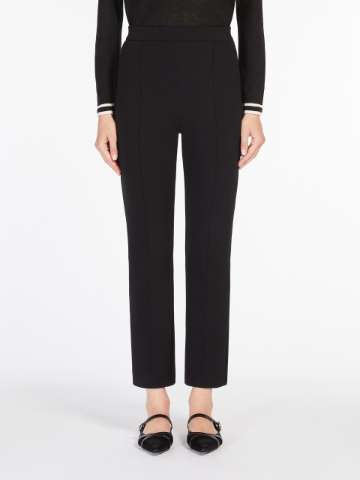 ボトムスその他 S Max Mara FW23 JERSEY JOGGING PANTS (2397860139600 056003) Jersey trouser black | Max Mara
