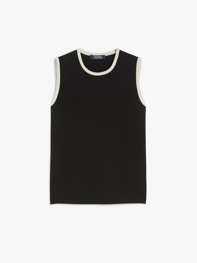 ＜ORI＞'S Max Mara [オリ] スキューバジャージートップス オリ] スキューバ ジャージー トップス, black | 