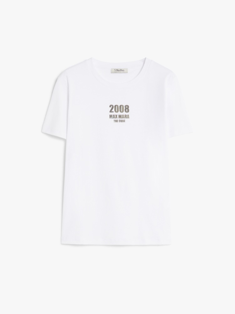 키에토 코튼 티셔츠 - WHITE - Max Mara