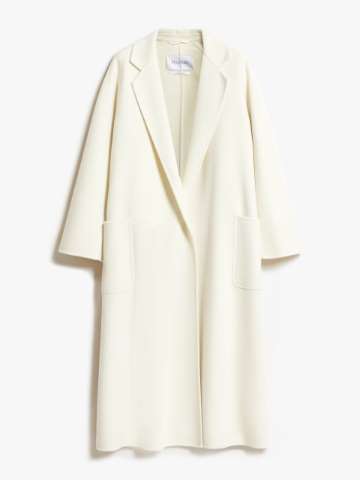 コート MAX MARA WHITE WOOL COAT Wool coat Max Mara White size 50-52 IT in Wool - 37223506