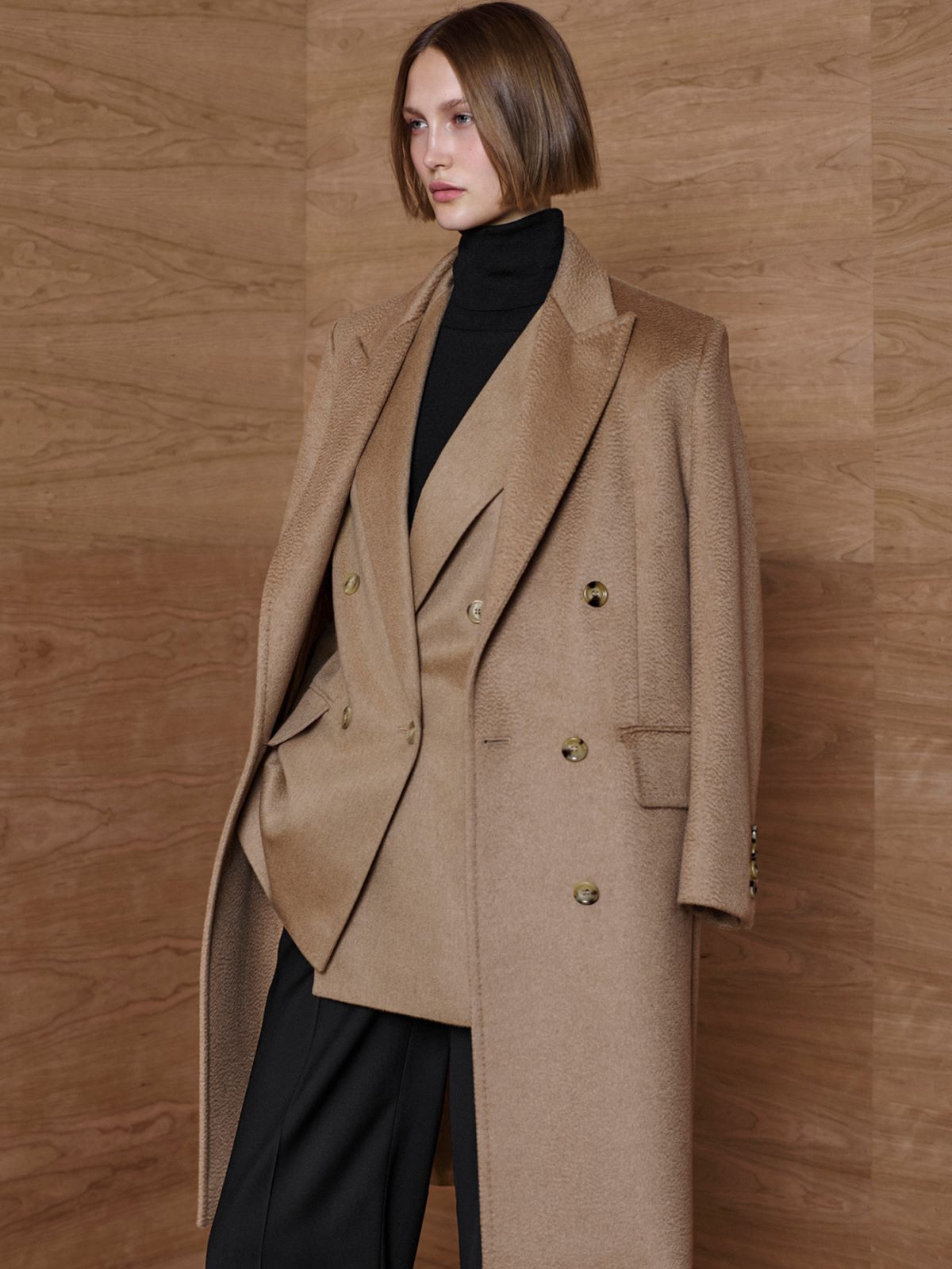 Camel Olimpia Coat + CAMEL - Max Mara