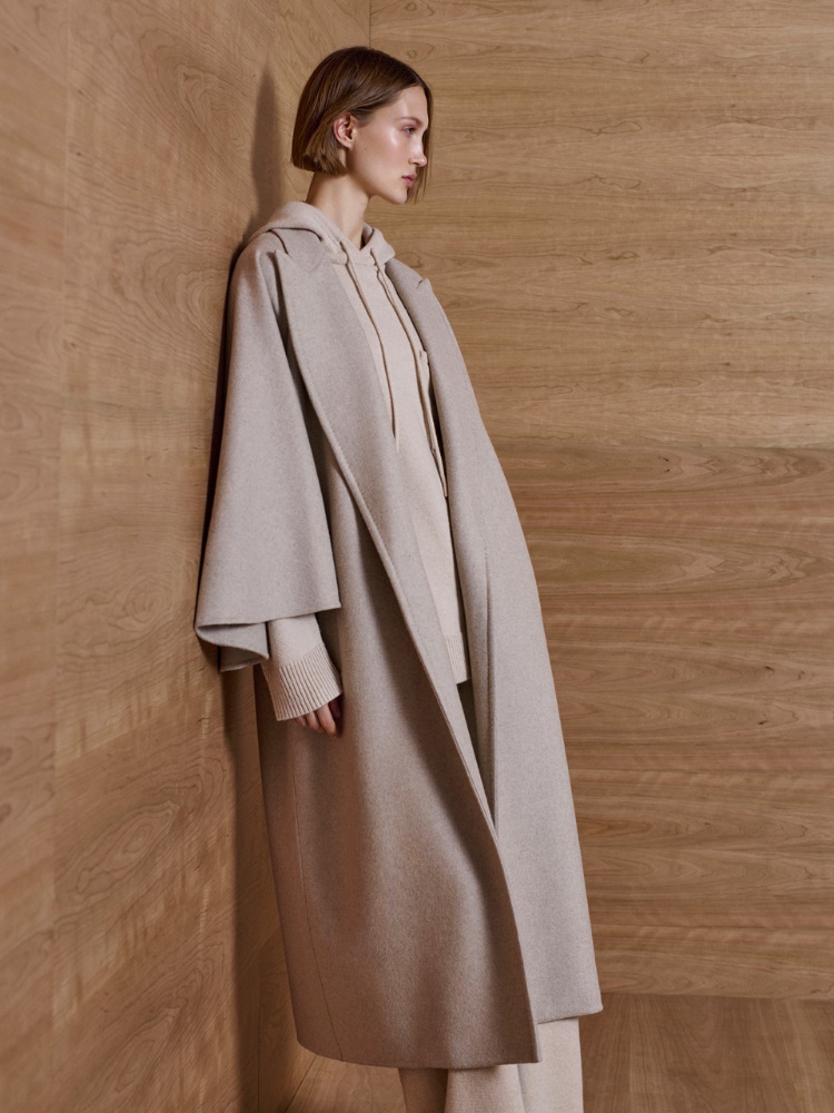 Cashmere, camel and wool coat + SAND - Max Mara