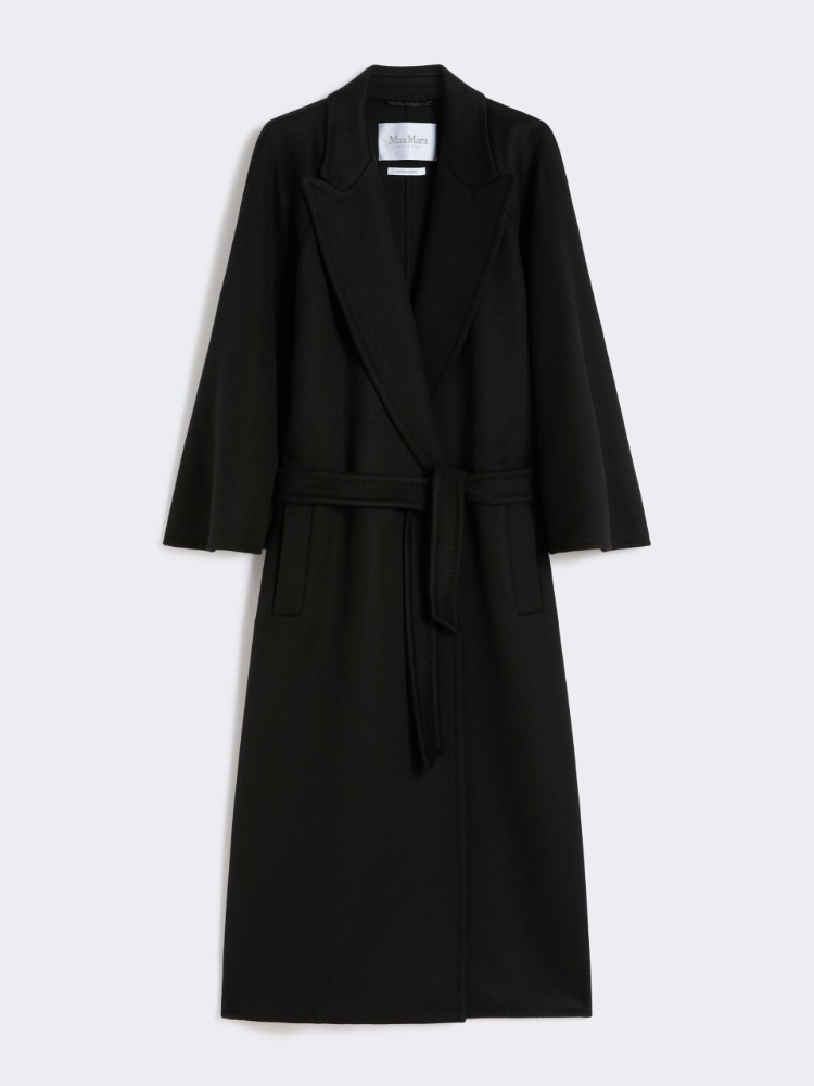Cashmere, camel and wool coat - BLACK - Max Mara