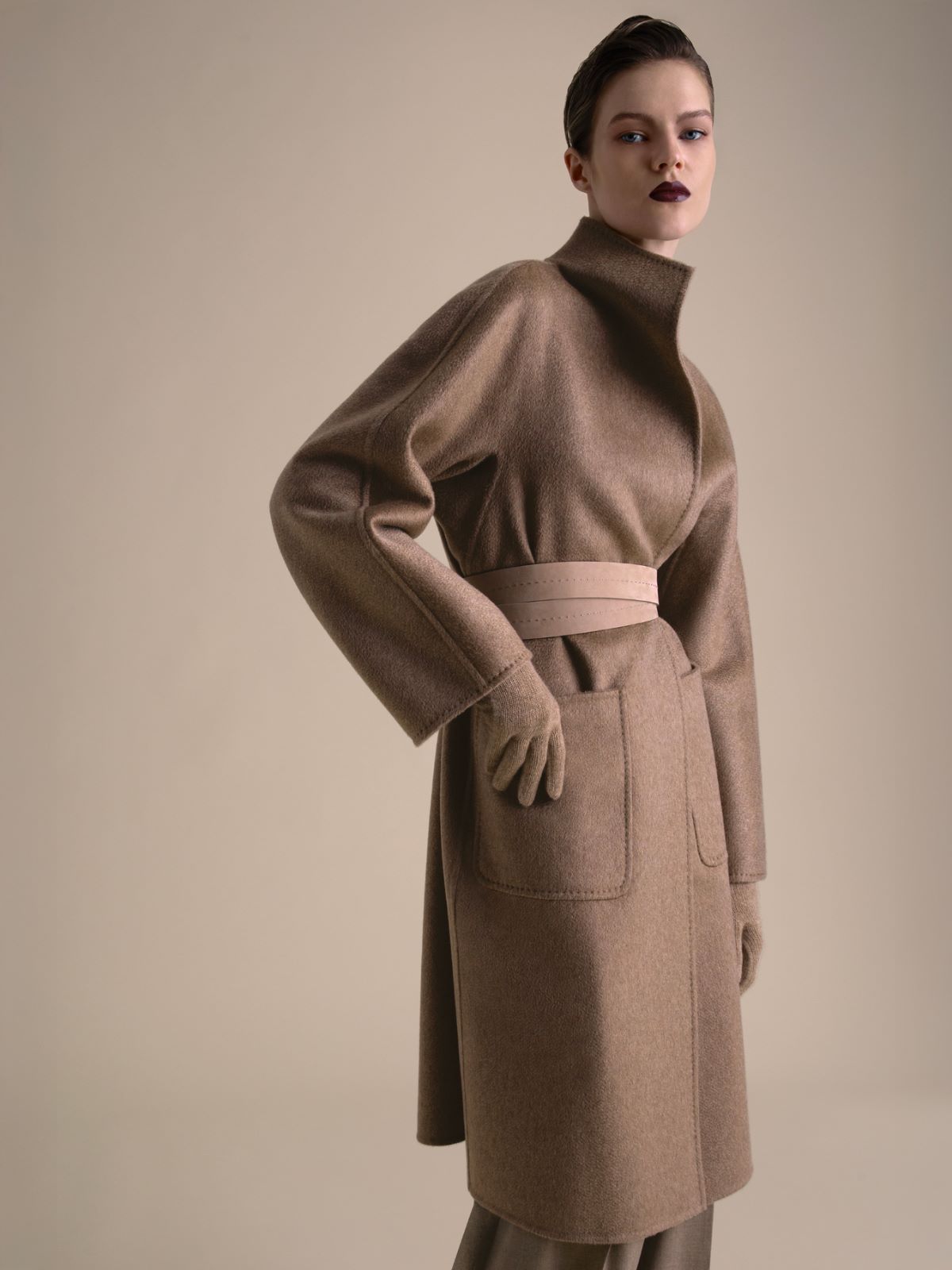 릴리아 아이콘 코트 - HAZELNUT BROWN - Max Mara