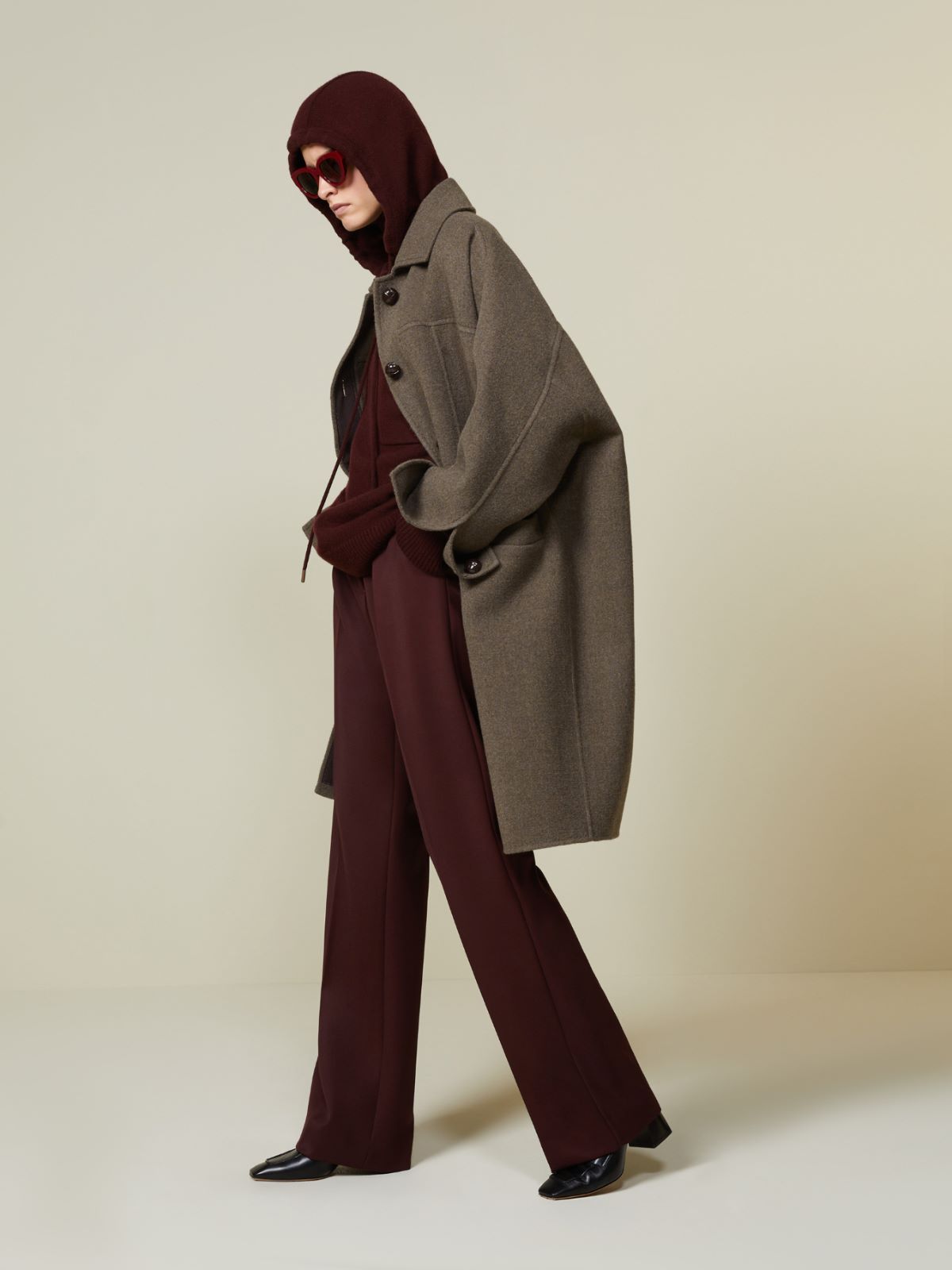 Oversized double wool coat - TURTLEDOVE - Max Mara - 10