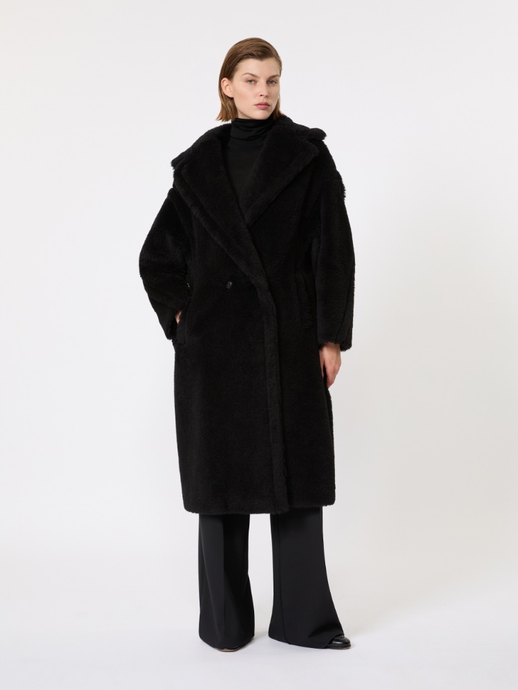 【着用1回】Max Mara／TEDDY BEAR ICON COAT MAX MARA Teddy Bear Icon oversized camel hair and silk-blend