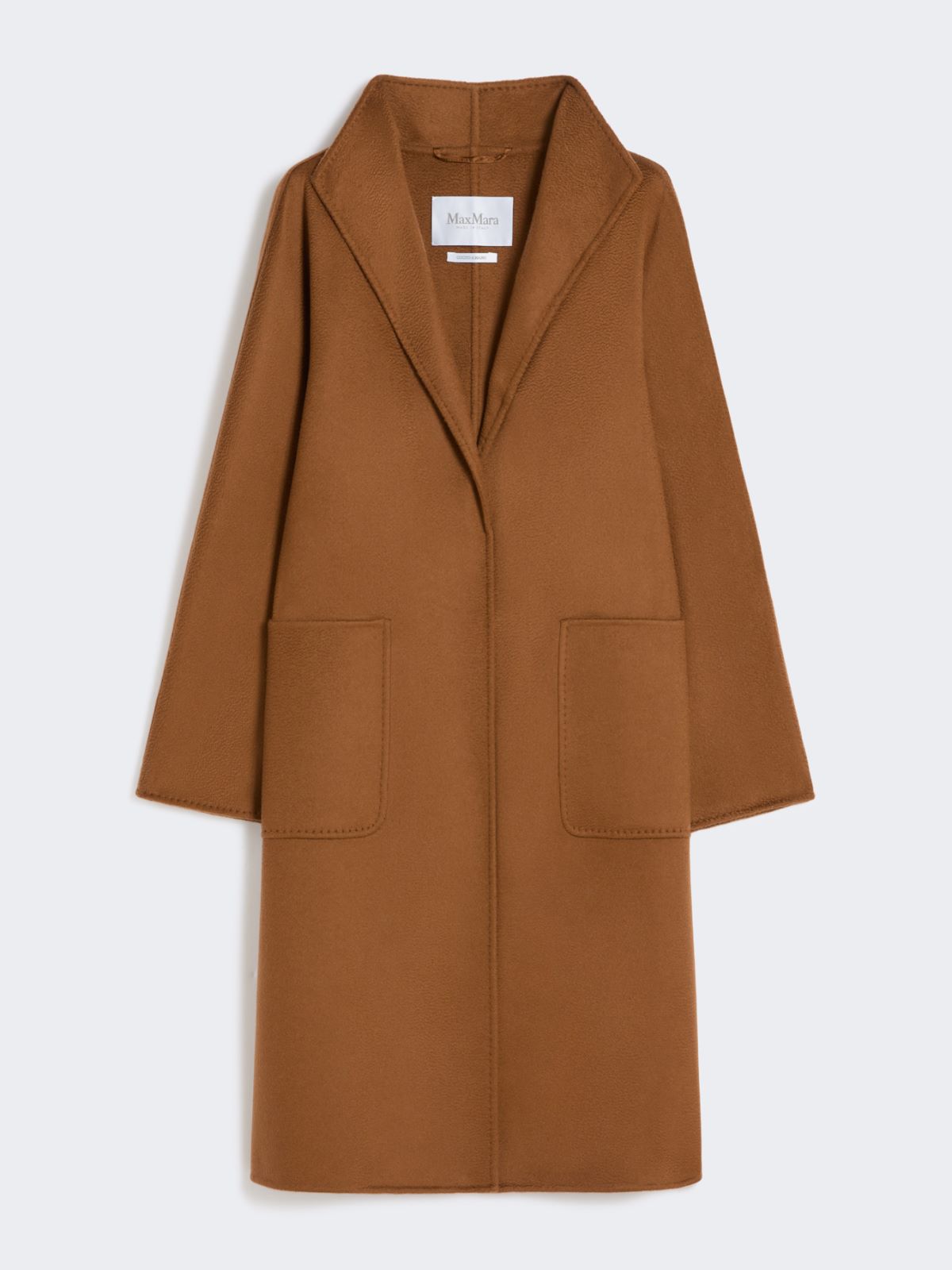 Midi cashmere cardigan coat - TOBACCO - Max Mara - 10