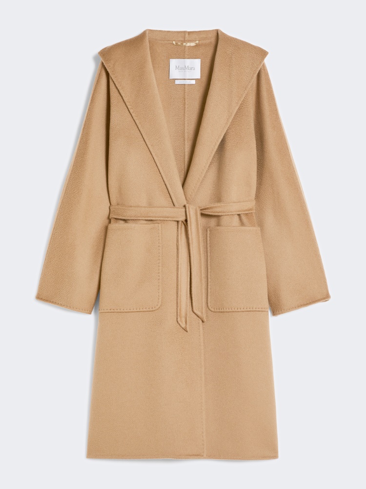 MAX MARA★LILIA CASHMERE COAT★LILIA 004★早期完売★ Midi cashmere cardigan coat, camel | 