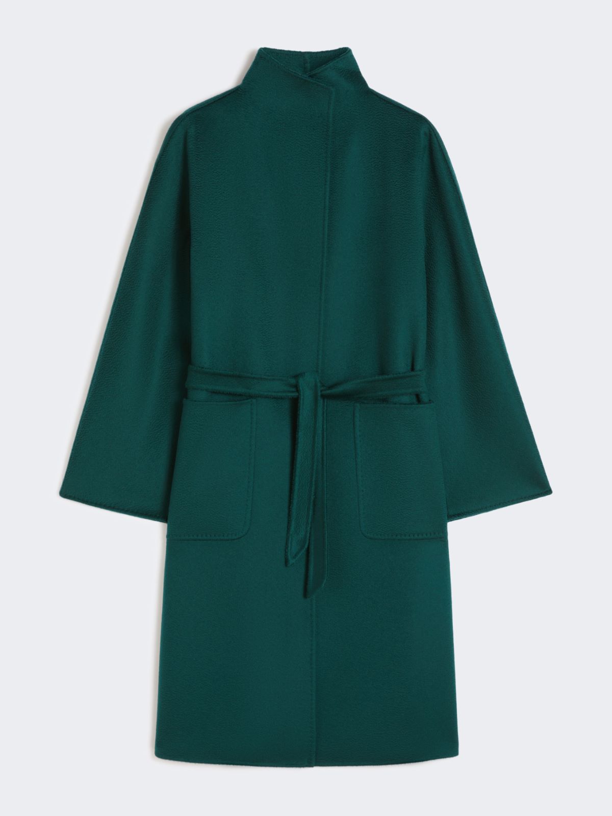 Midi cashmere cardigan coat - DARK GREEN - Max Mara - 8