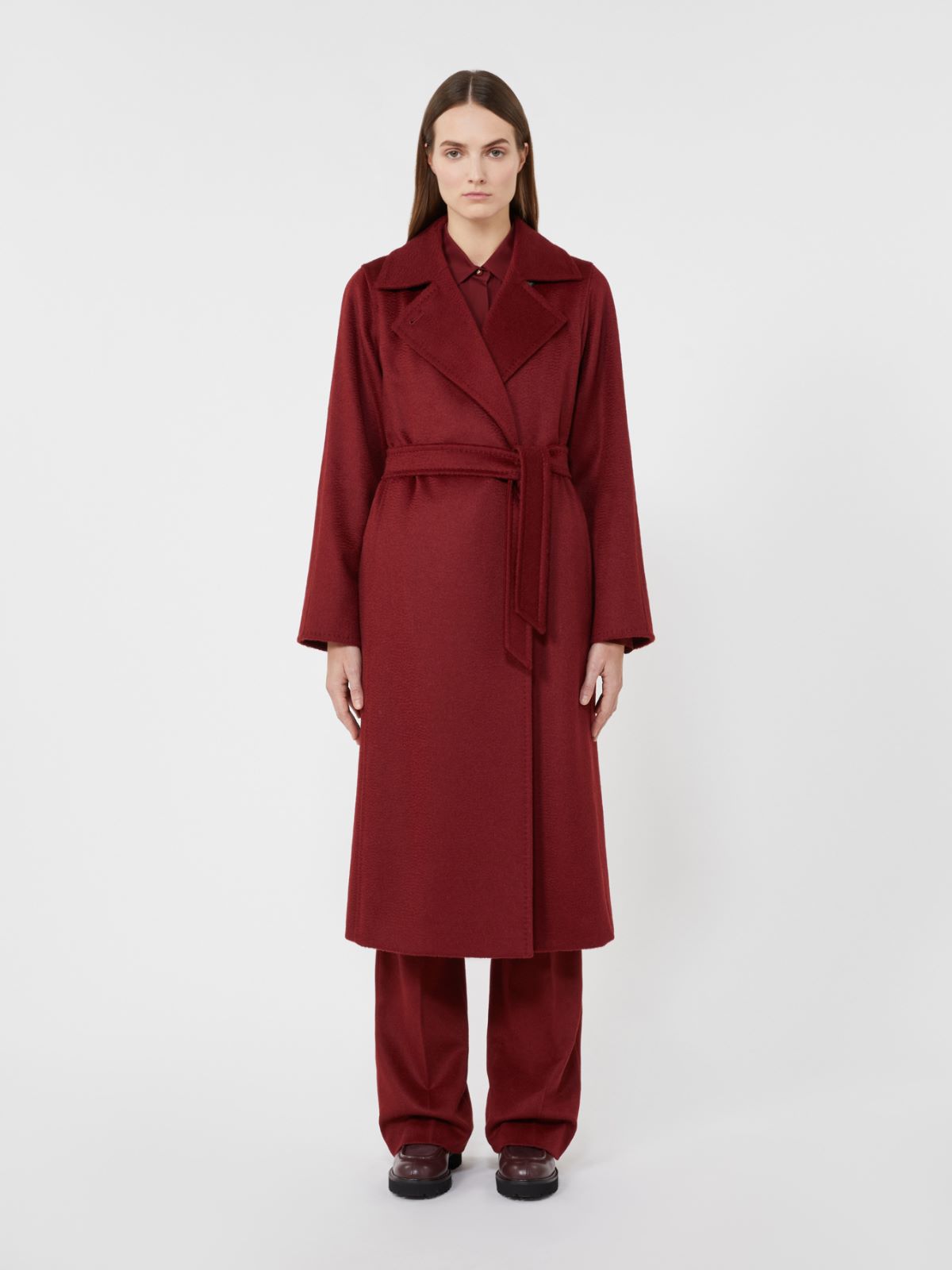 Manuela Icon Coat - RASPBERRY - Max Mara - 5