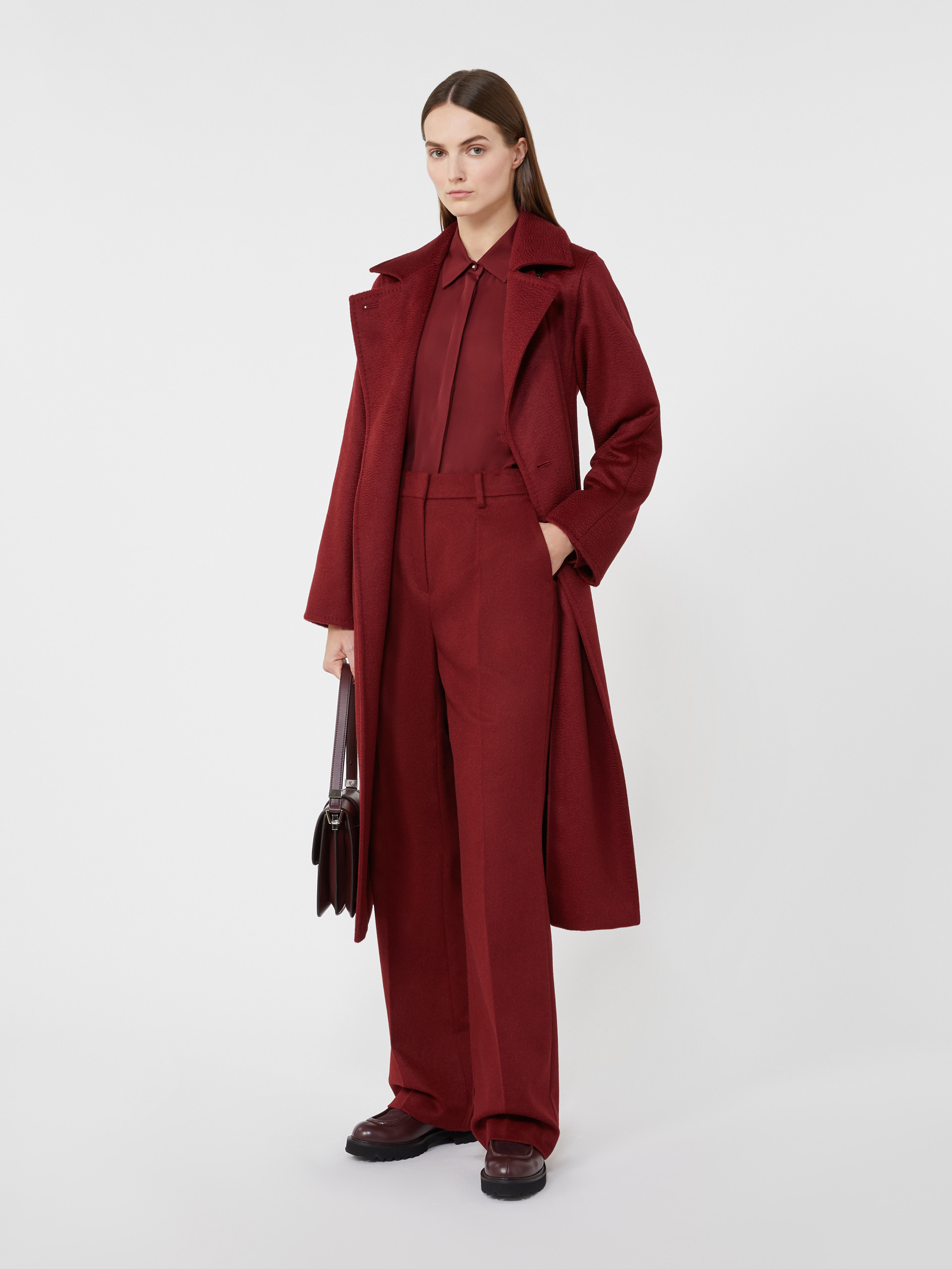 Manuela Icon Coat - RASPBERRY - Max Mara