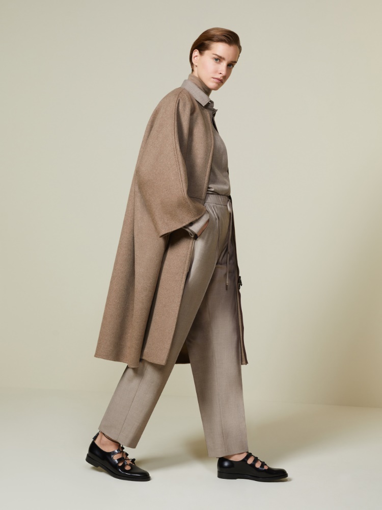 Double cashmere cape coat + TURTLEDOVE - Max Mara