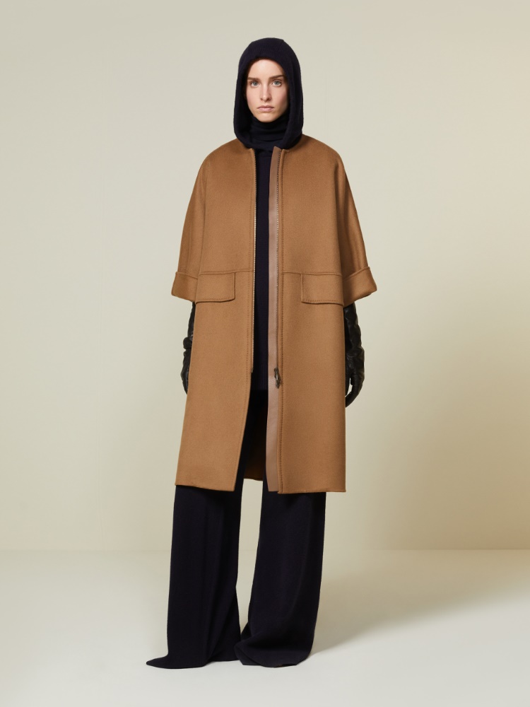 Double cashmere cape coat + CAMEL - Max Mara