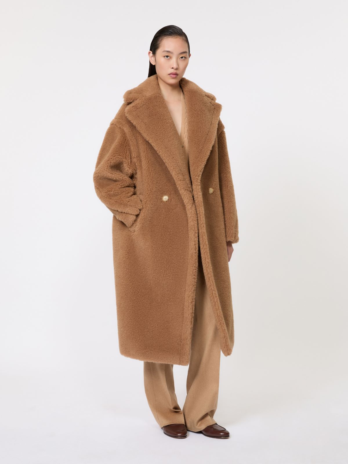 Teddy Bear Icon Coat - CAMEL - Max Mara - 11
