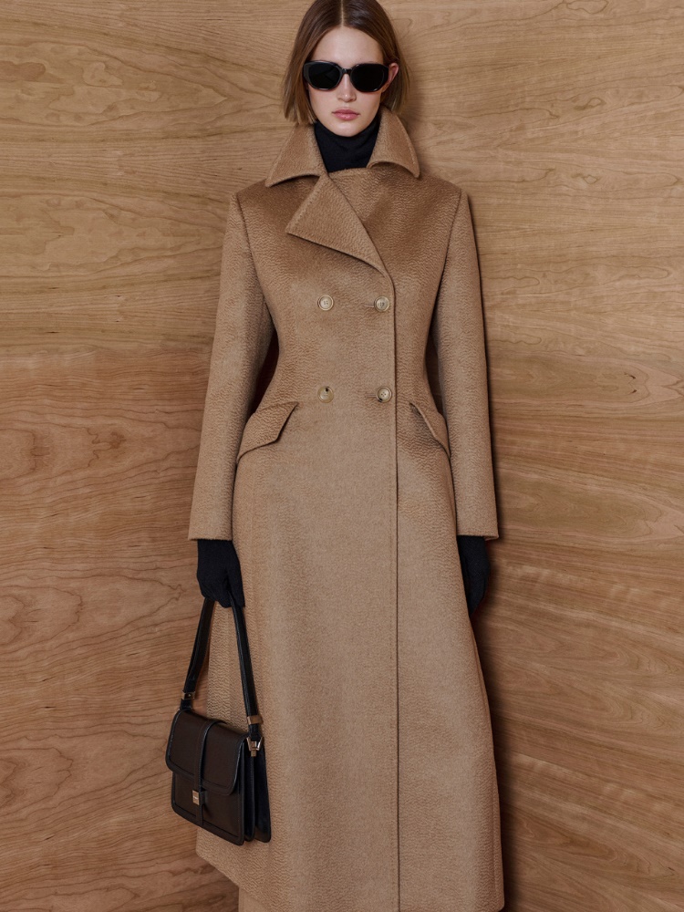 Camel colour frock coat + CAMEL - Max Mara