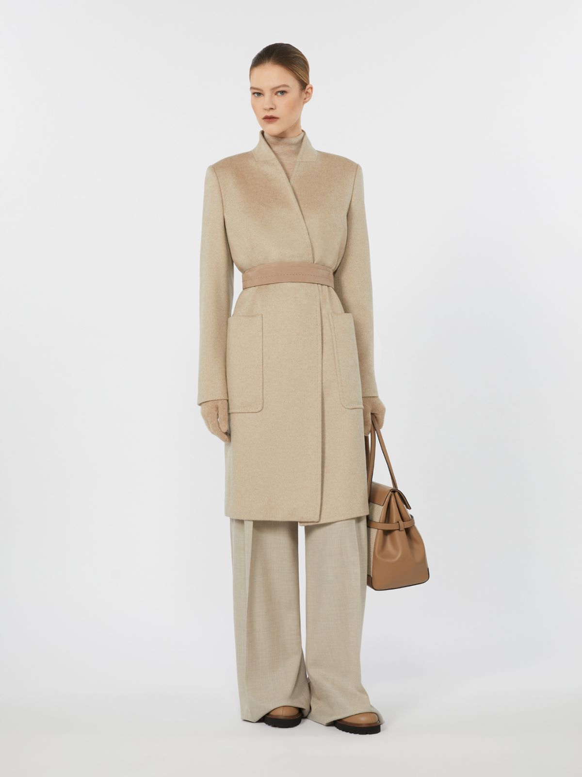 Robenmantel aus Kaschmir - BEIGE - Max Mara