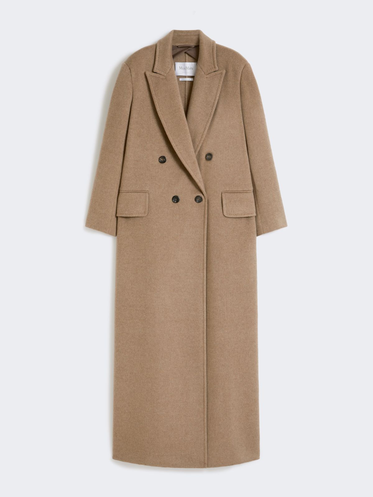 Cashmere broadcloth coat - HAZELNUT BROWN - Max Mara - 9