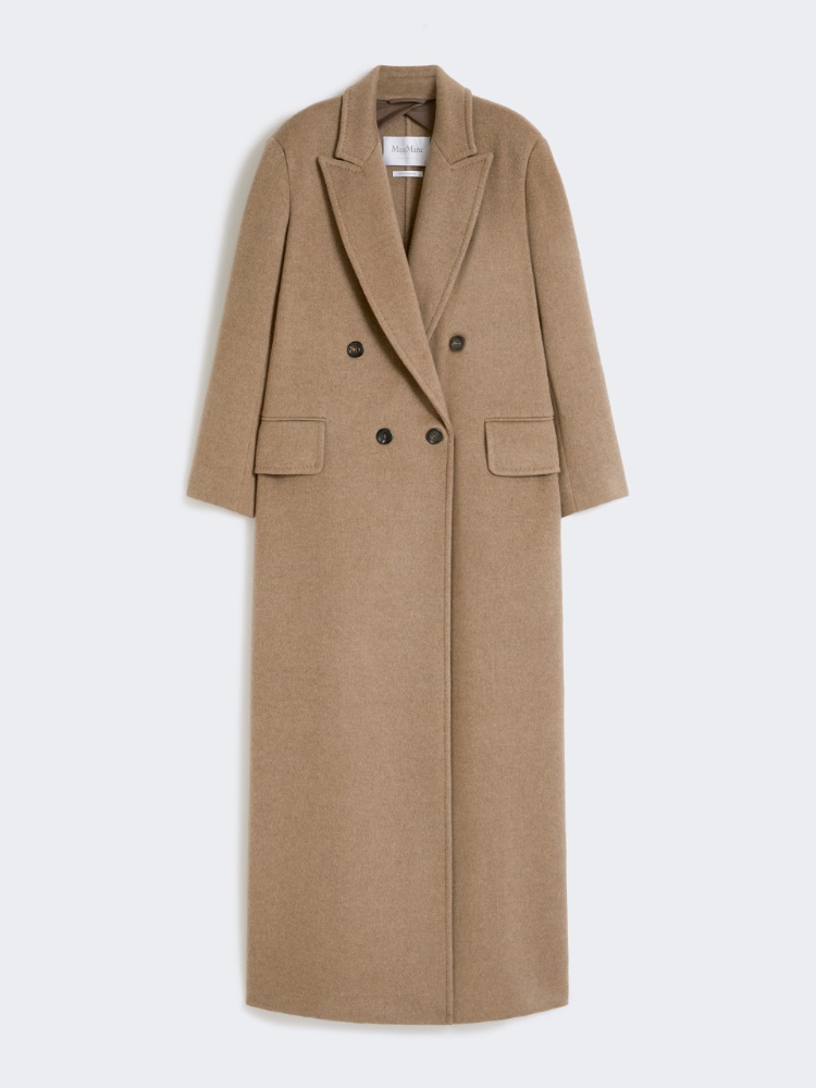 Cashmere broadcloth coat - HAZELNUT BROWN - Max Mara