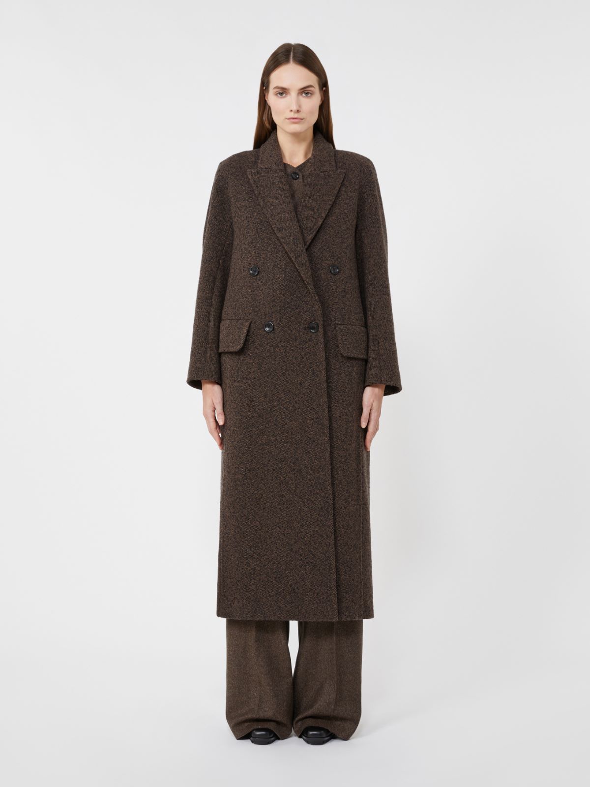 아르코 버진울 코트 - BLACK - Max Mara - 6