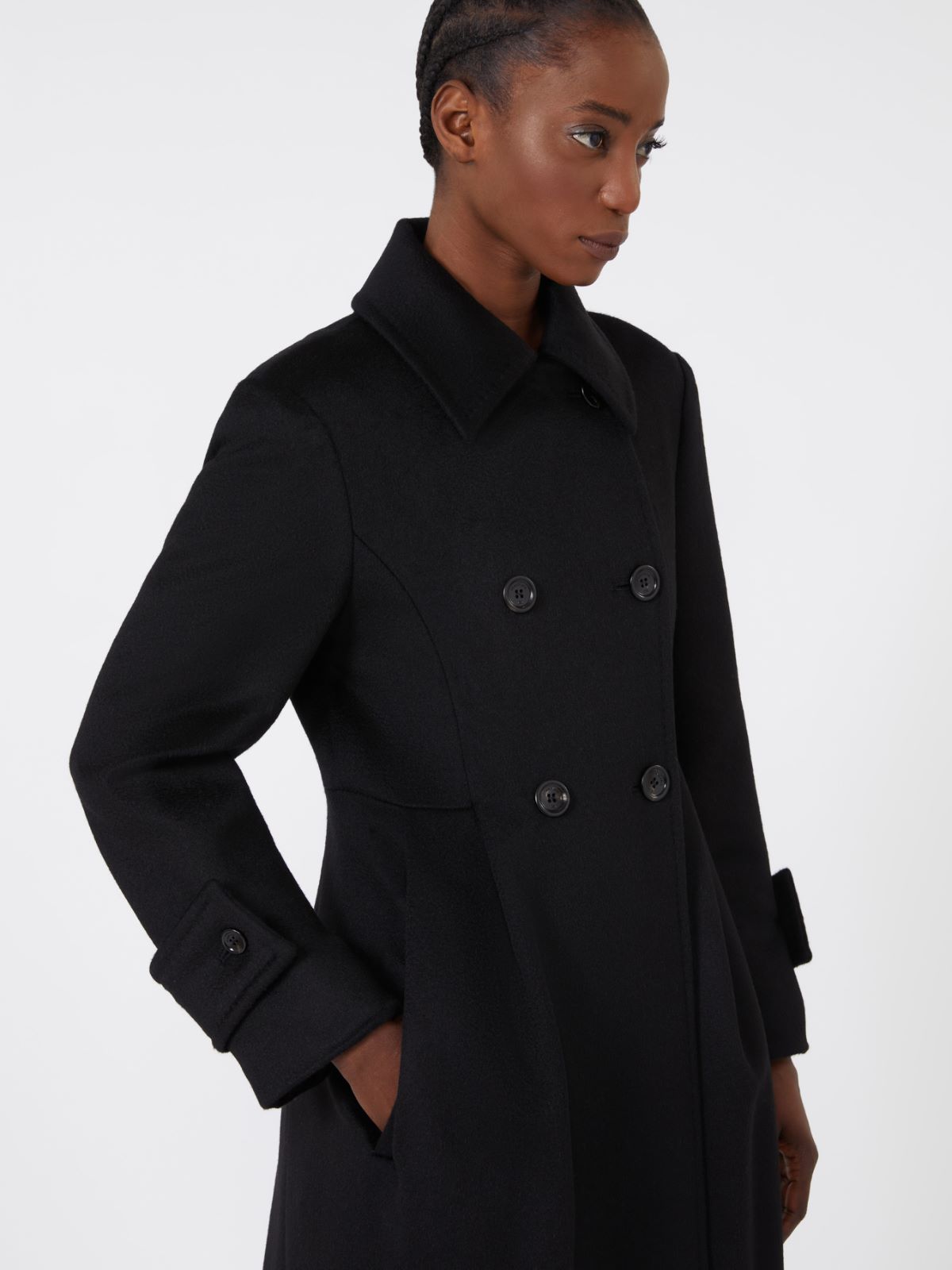 Camel coat - BLACK - Max Mara - 4